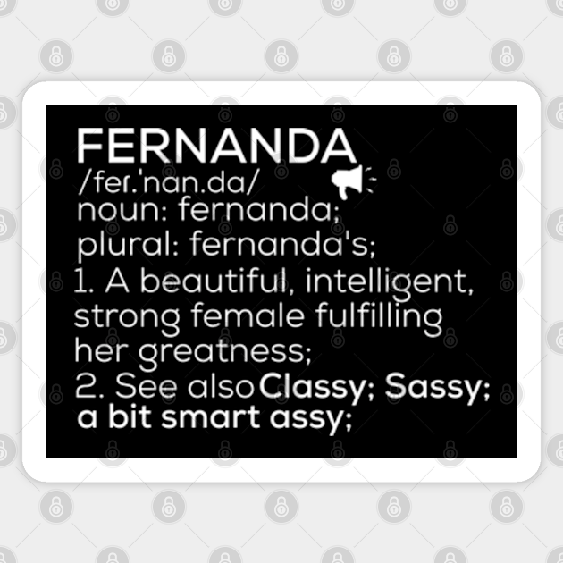 Fernanda Name Fernanda Definition Fernanda Female Name Fernanda Meaning